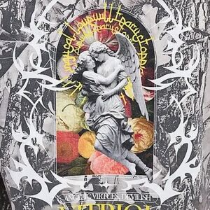 Angel Graphic Short Sleeve Tee - Black